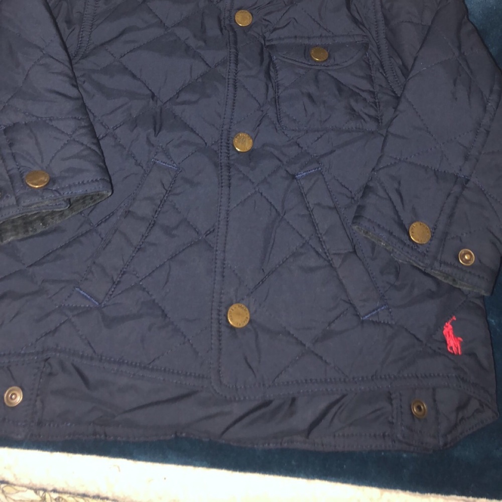 Polo jacket.